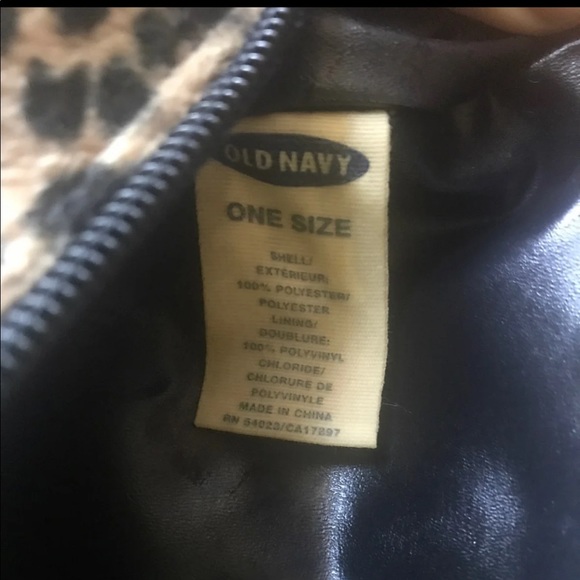 OLD NAVY Soft Cheetah Leopard Print Makeup Bag - Picture 6 of 6